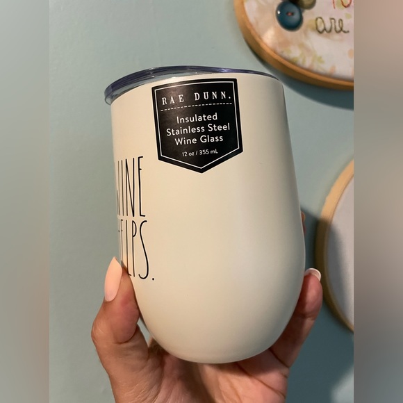 Wine Helps Rae Dunn Insulated Wine Tumbler NWT - Picture 3 of 6